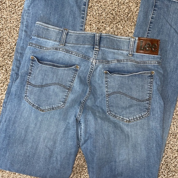 💜Lee Men's Straight Blue Jeans - Picture 2 of 4